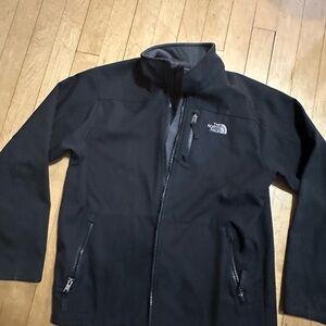 The North Face Black Performance Jacket with Fleece Finish